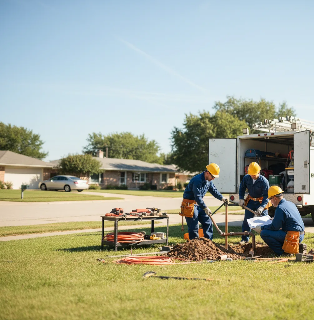 Sewer Line Repair in Saint Louisville, OH